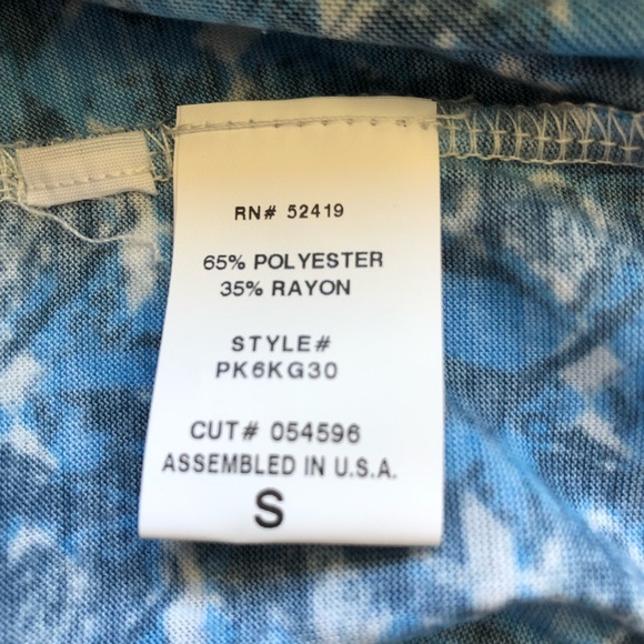 🆕PINK LOTUS | By Athleta Blue Print Tank - Picture 5 of 6